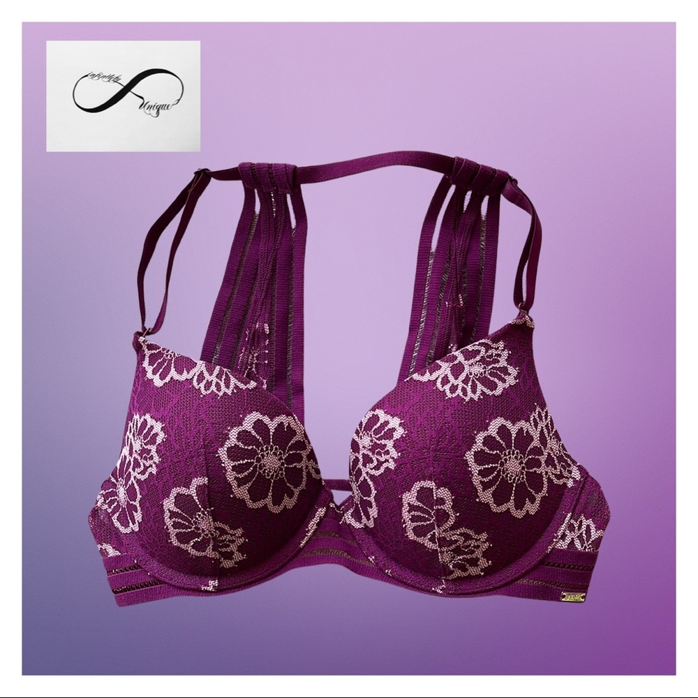 PINK VS lightly lined racerback bra-32C
